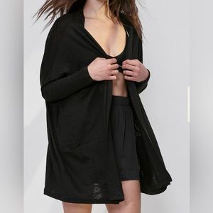 Lunya linen cardigan One Size